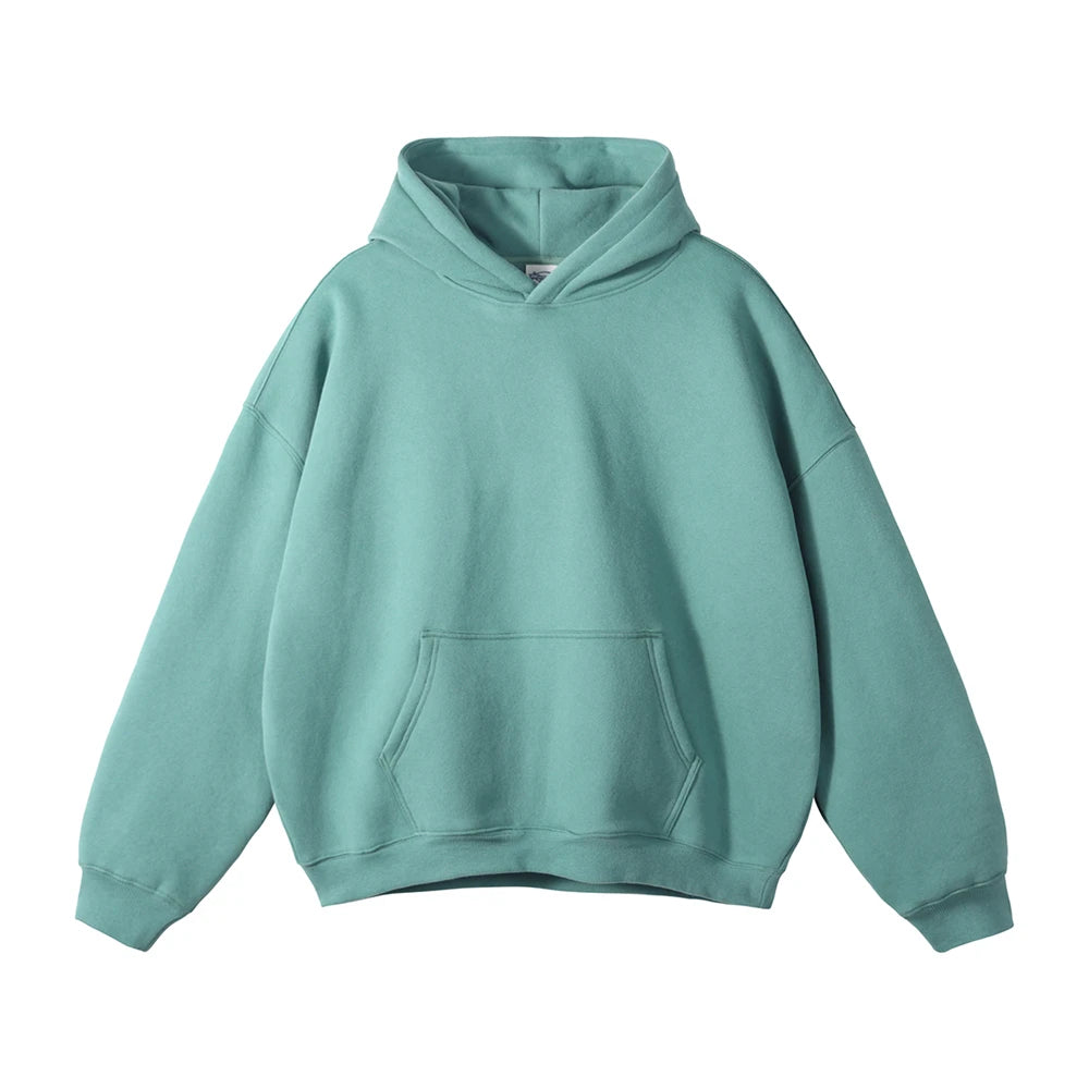 Y2K Origin 350gsm Essentials Plain Baggy Hoodie