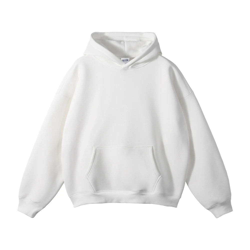 Y2K Origin 350gsm Essentials Plain Baggy Hoodie