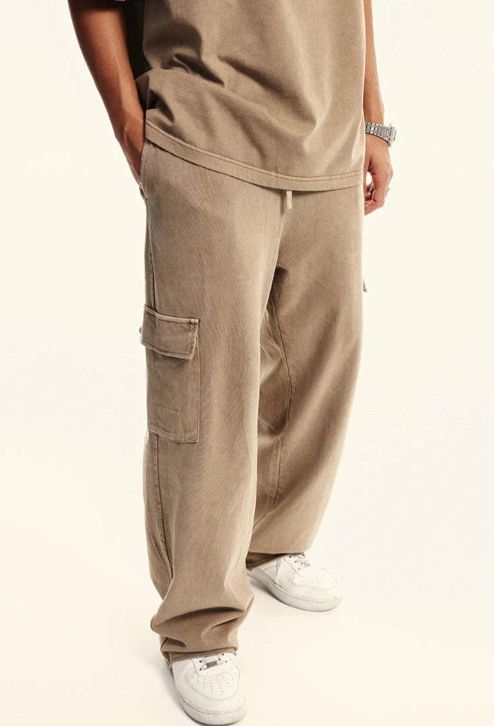 Y2K Origin 358gsm Essentials Cotton Cargo Trousers
