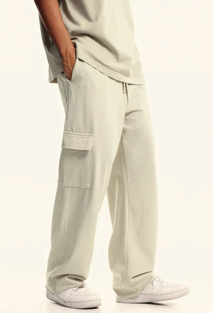 Y2K Origin 358gsm Essentials Cotton Cargo Trousers