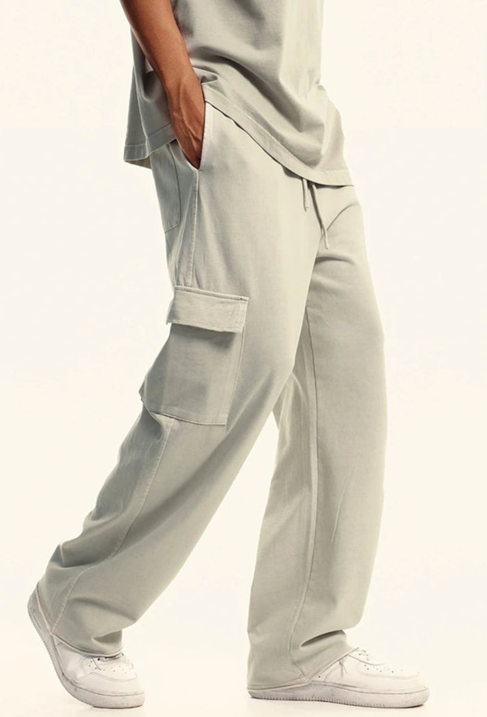 Y2K Origin 358gsm Essentials Cotton Cargo Trousers