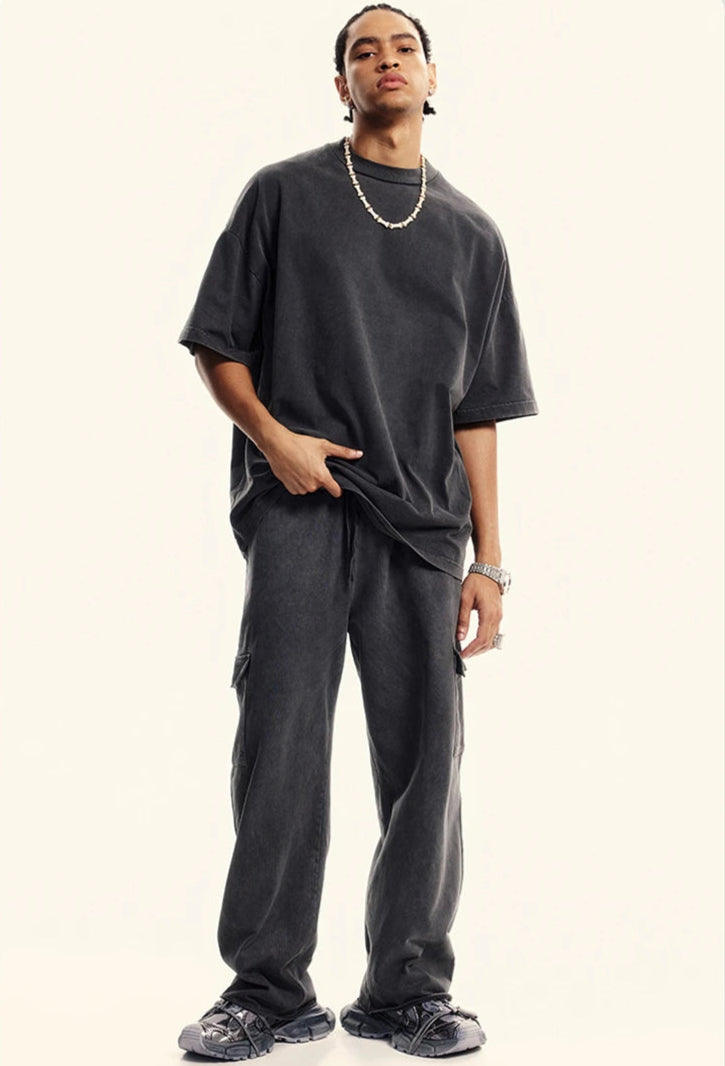 Y2K Origin 358gsm Essentials Cotton Cargo Trousers