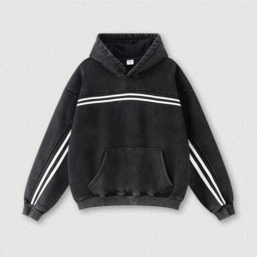 Y2K Origin 360gsm Washed Ribbon Hoodie