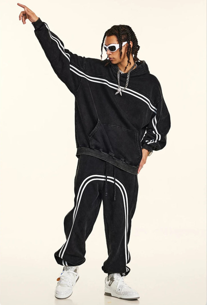 Y2K Origin 360gsm Washed Ribbon Hoodie