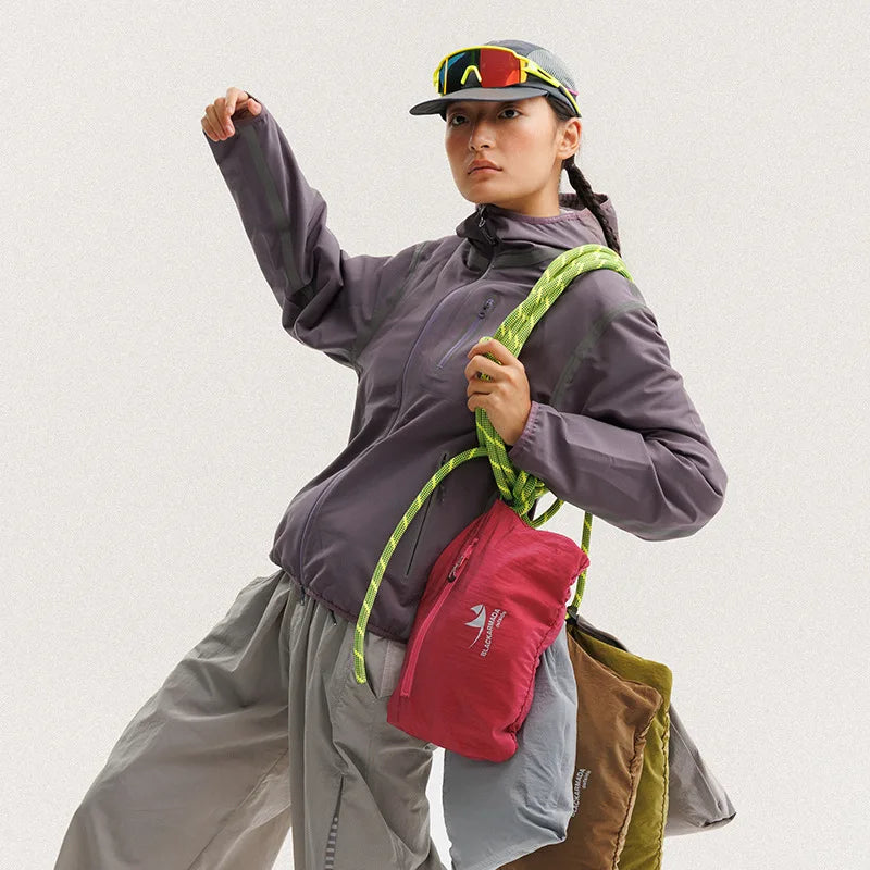 Y2K Outdoor Shell Lightweight Reflective Windbreaker Jacket