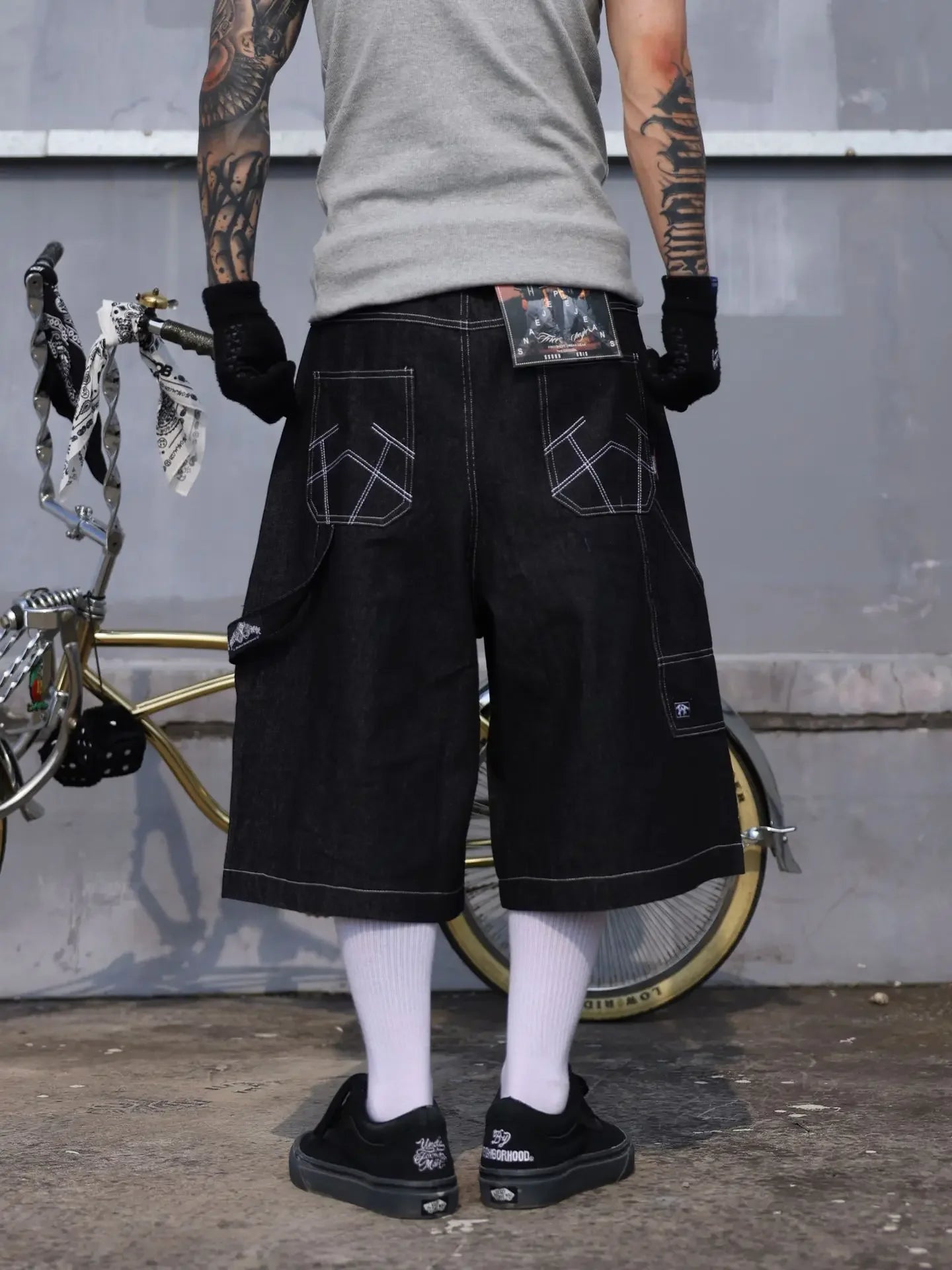 Y2K Oversized Jean Shorts Jorts