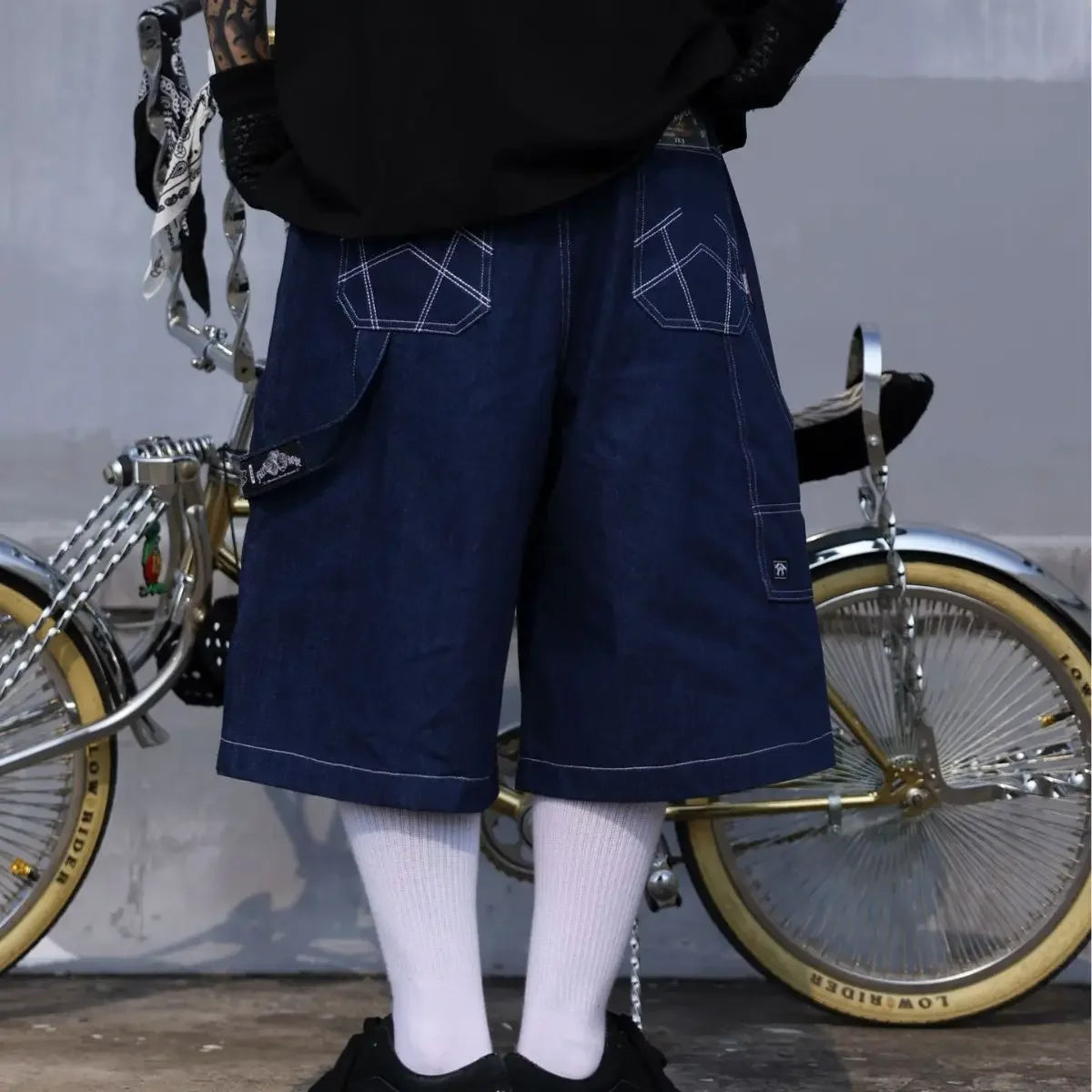Y2K Oversized Jean Shorts Jorts