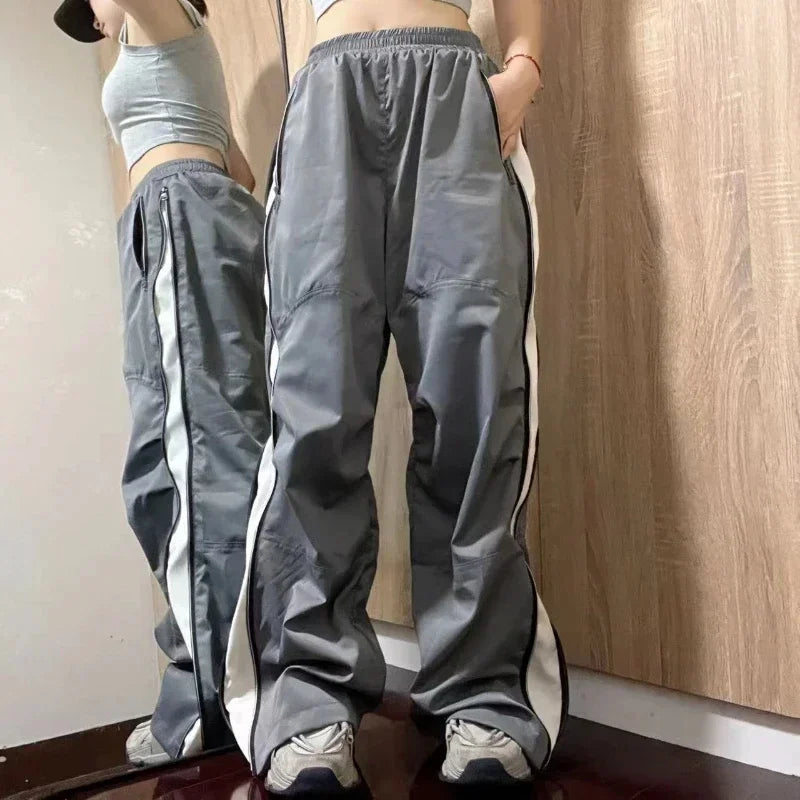 Y2K Parachute Track Pants Joggers