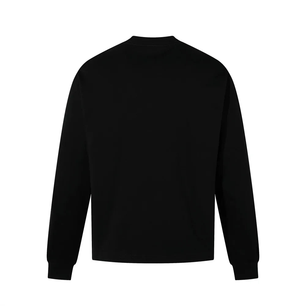 Y2K Portrait Graphic Long Sleeve Top