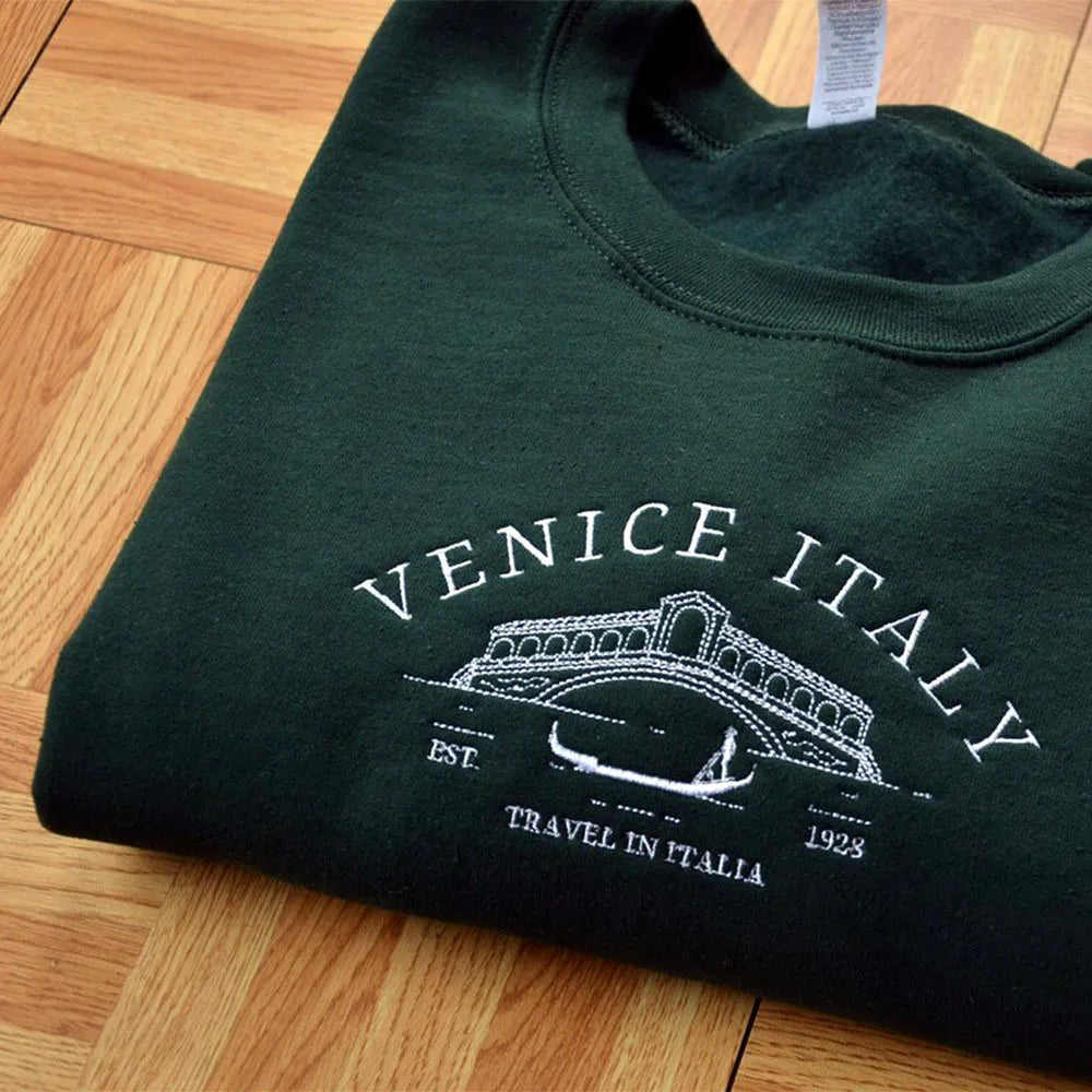 Y2K Preppy Venice Sweatshirt