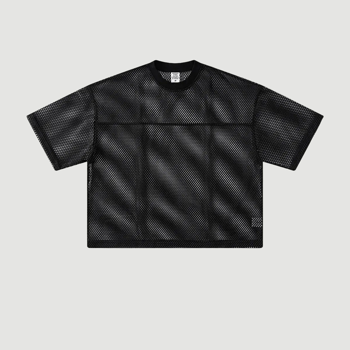 Y2K Raw Grunge Mesh T Shirt