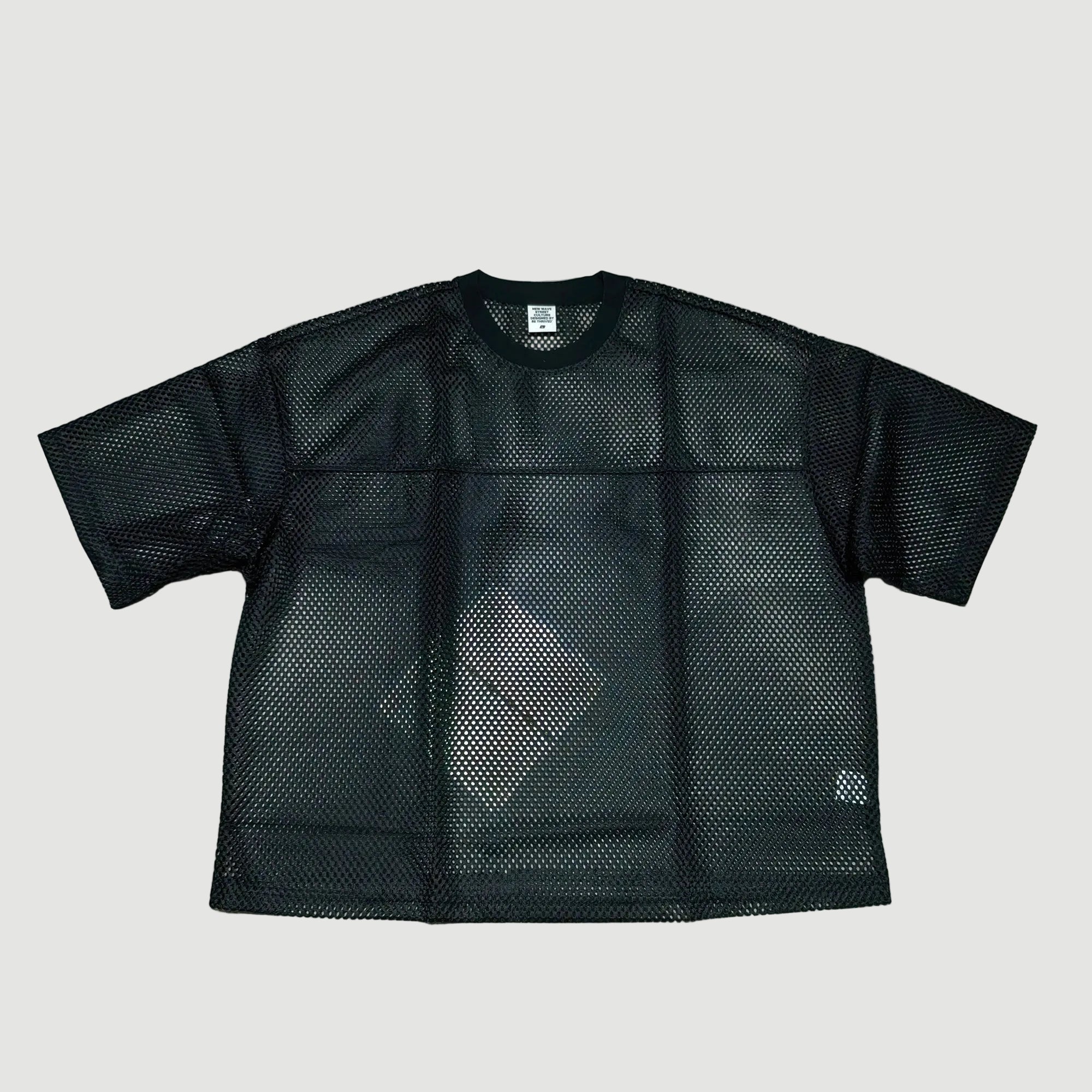 Y2K Raw Grunge Mesh T Shirt