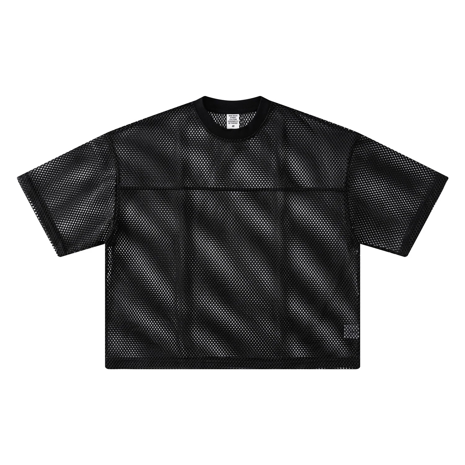 Y2K Raw Grunge Mesh T Shirt