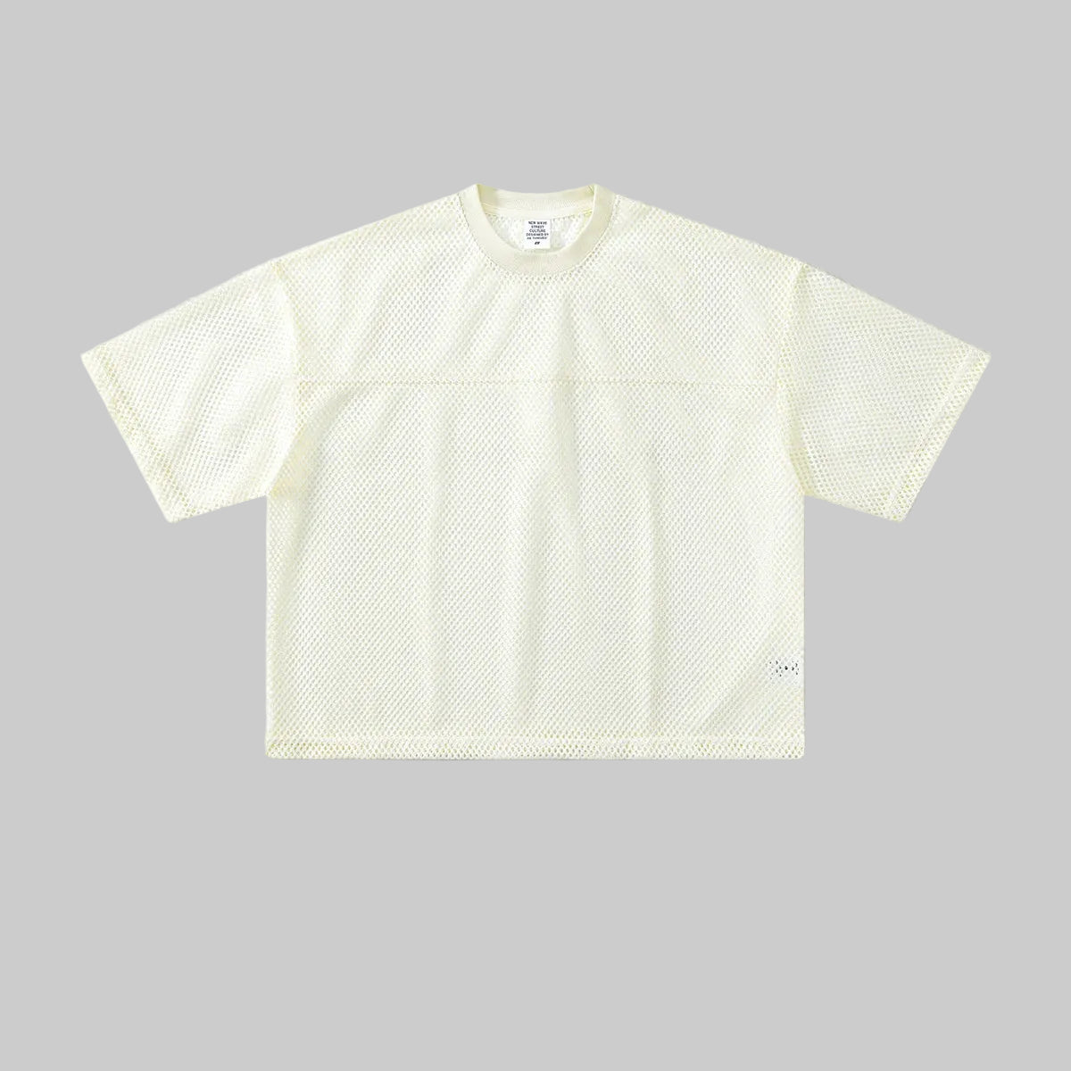 Y2K Raw Grunge Mesh T Shirt