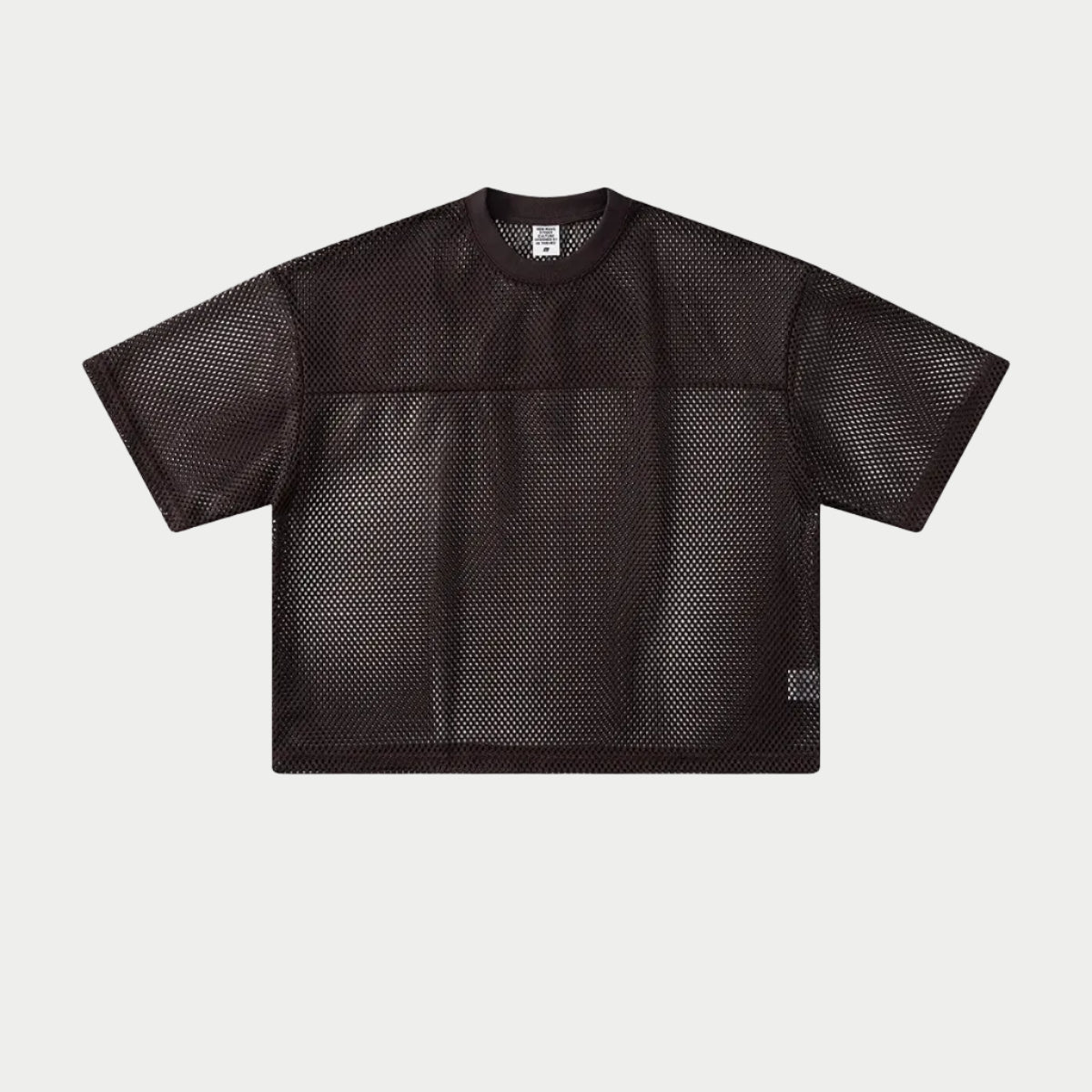 Y2K Raw Grunge Mesh T Shirt