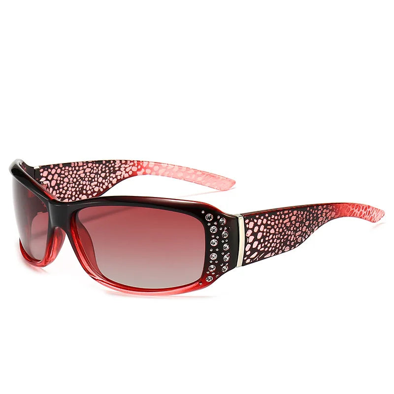 Y2K Rhinestone Decorated UV400 Sunglasses
