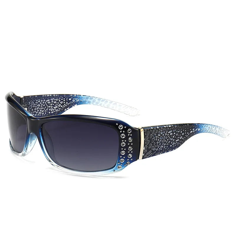 Y2K Rhinestone Decorated UV400 Sunglasses