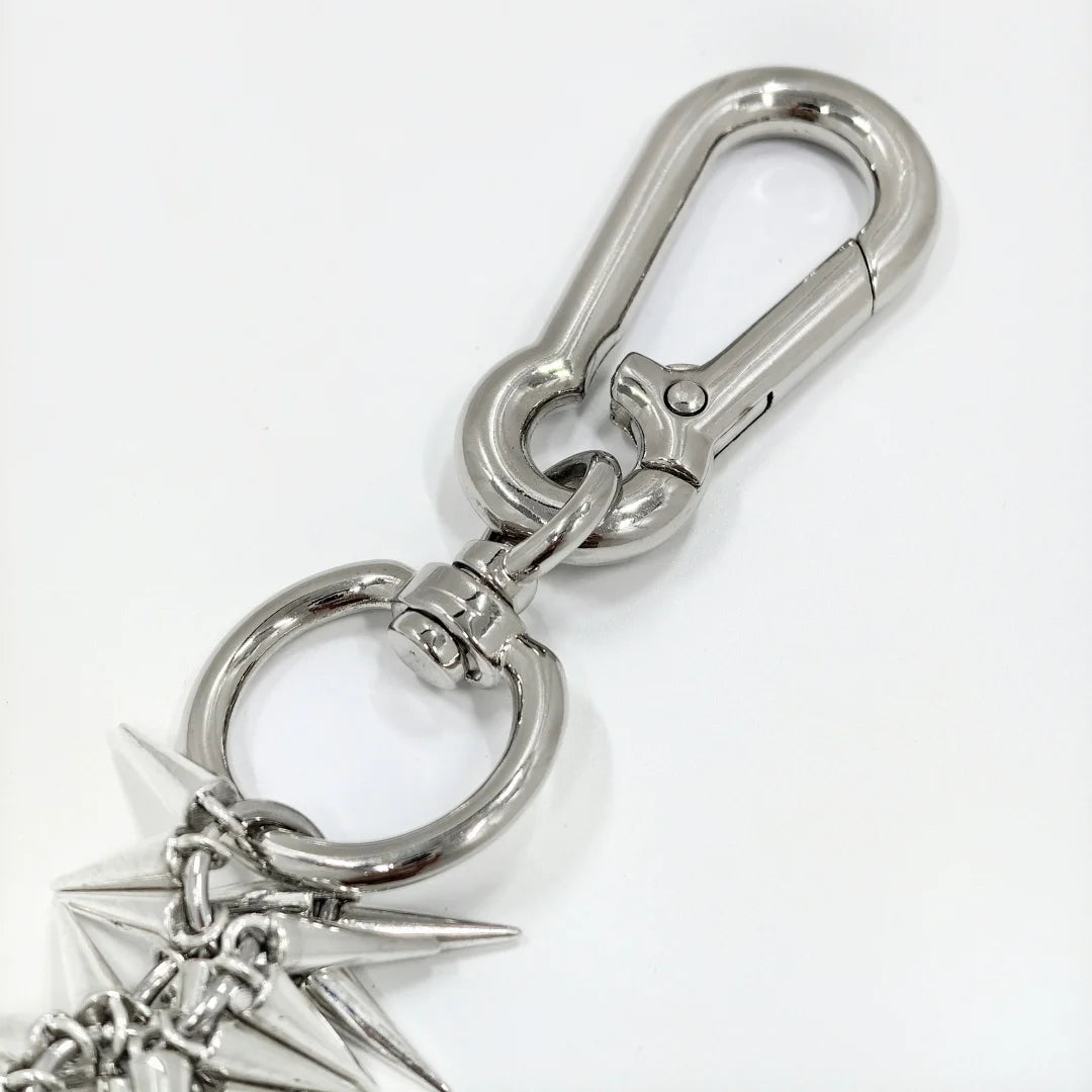 Y2K Rivet Charm Belt Loop Keychain