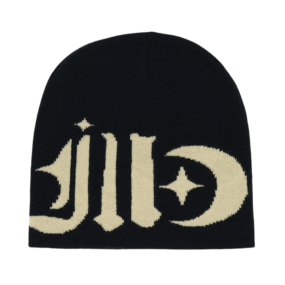 Y2K Scripture Graphic Beanie