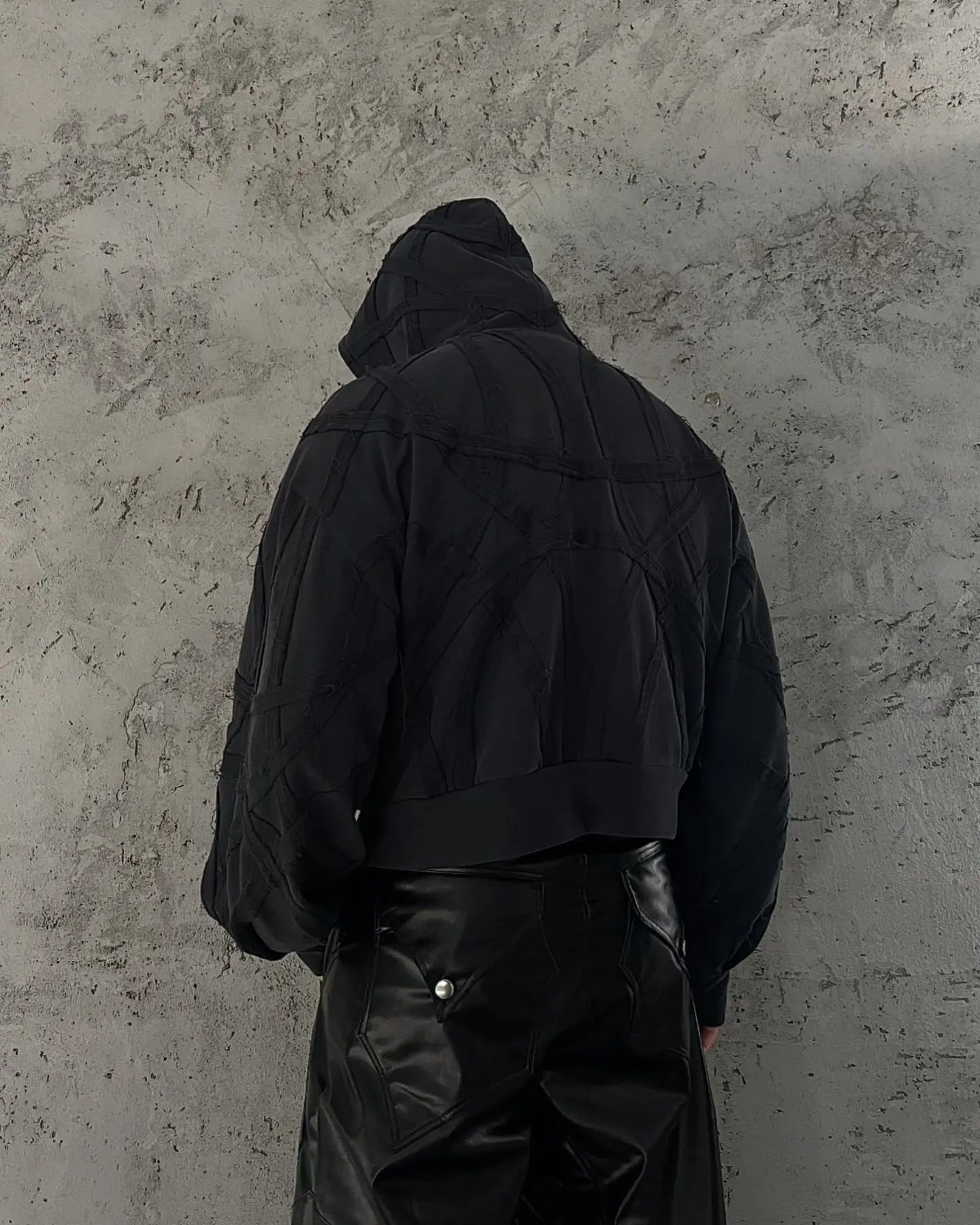 Y2K Seraphim Black Hoodie