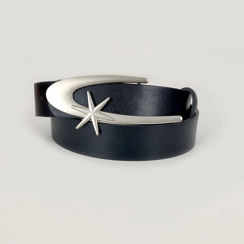 Y2K Shooting Star Crescent Moon Belt