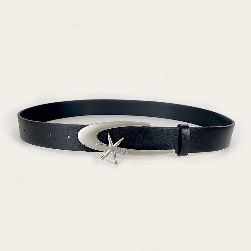 Y2K Shooting Star Crescent Moon Belt