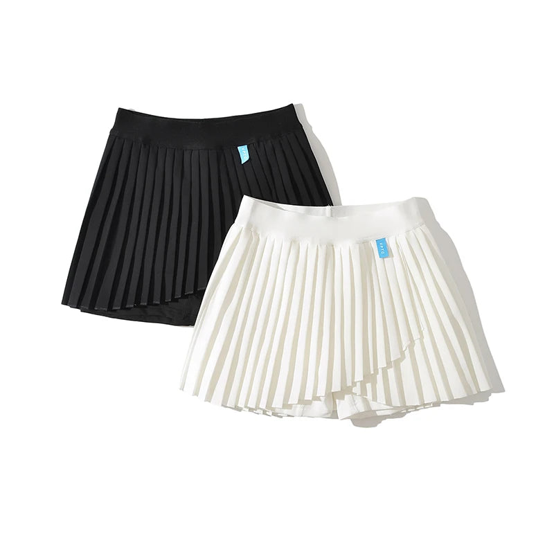 Y2K Skirt Pleated High Waist Mini Tennis Skirt