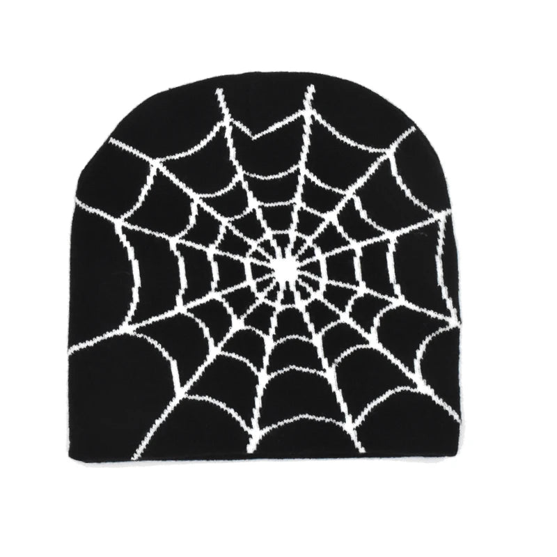 Y2K Spider Web Beanie