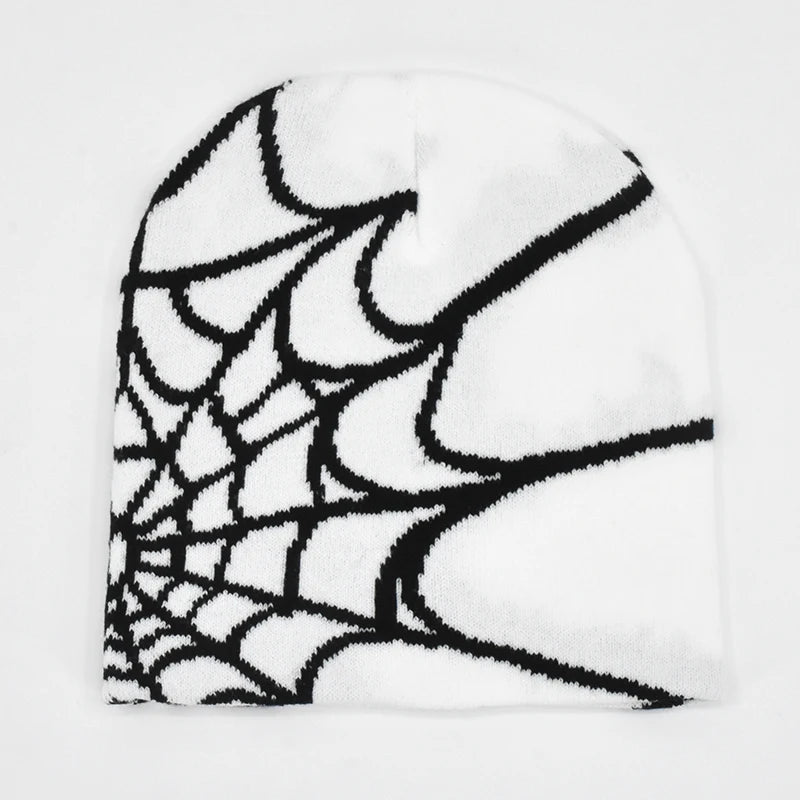 Y2K Spider Web Beanie