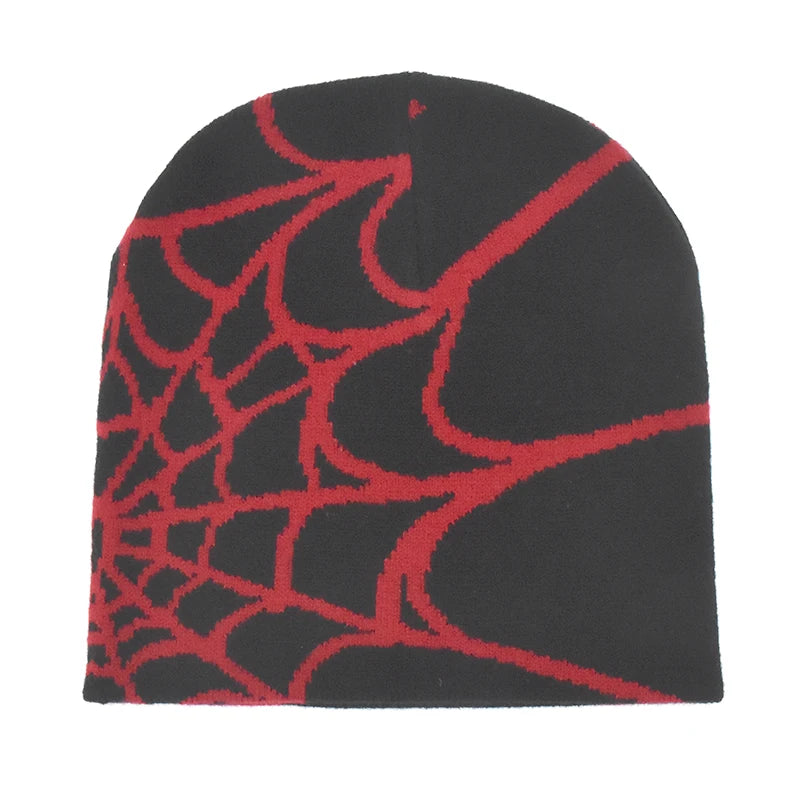 Y2K Spider Web Beanie