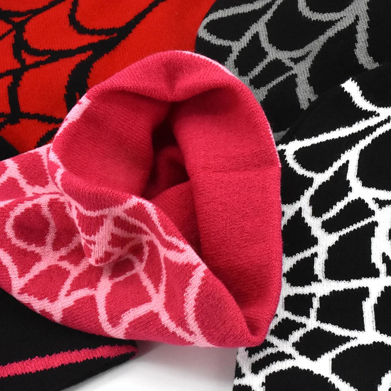 Y2K Spider Web Beanie