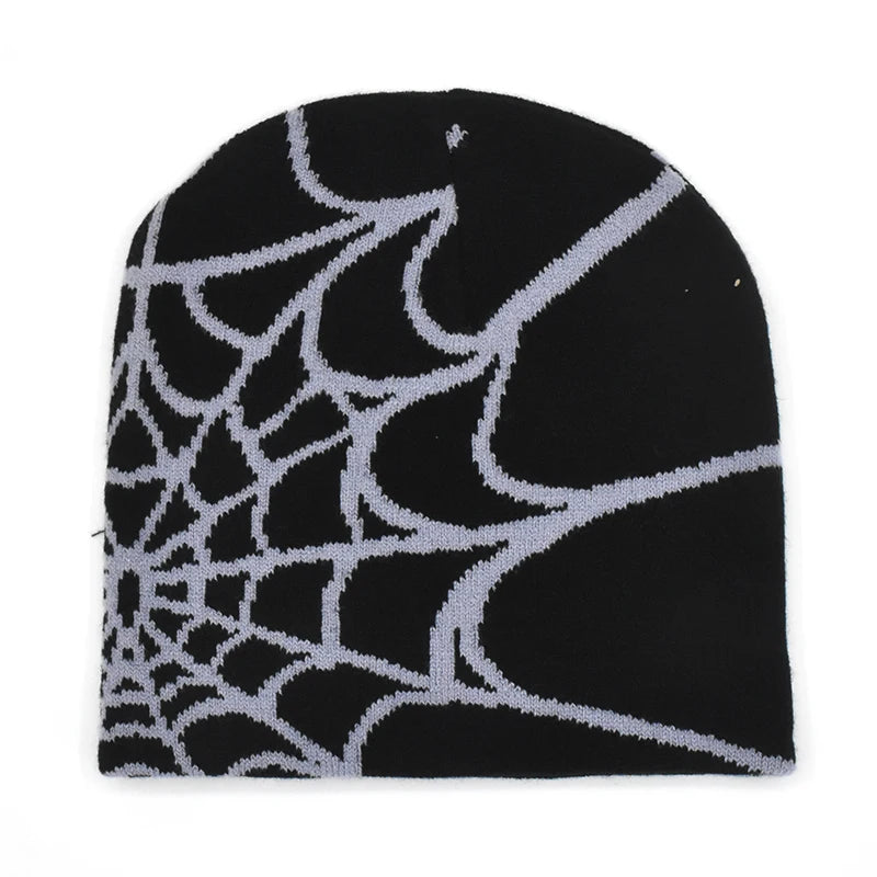 Y2K Spider Web Beanie