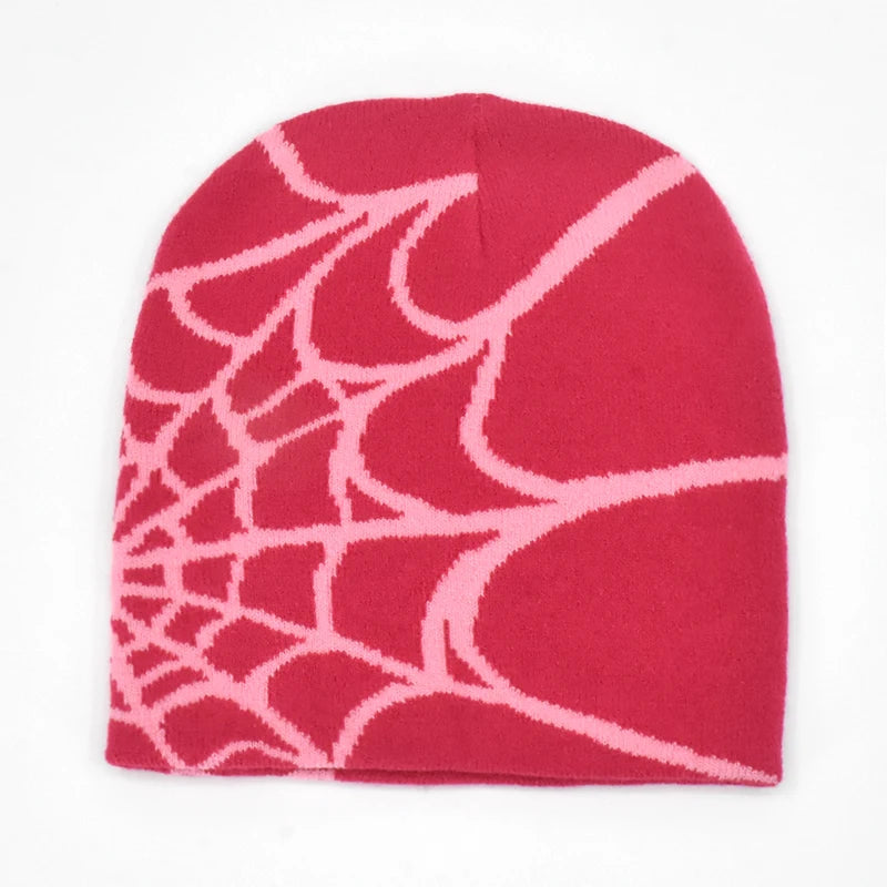 Y2K Spider Web Beanie