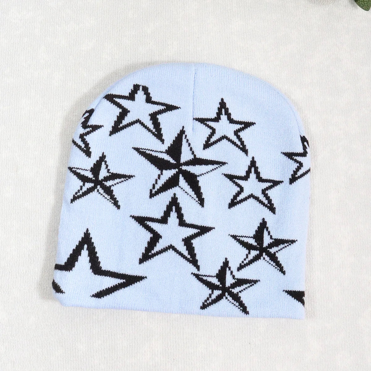 Y2K Star Studded Beanie