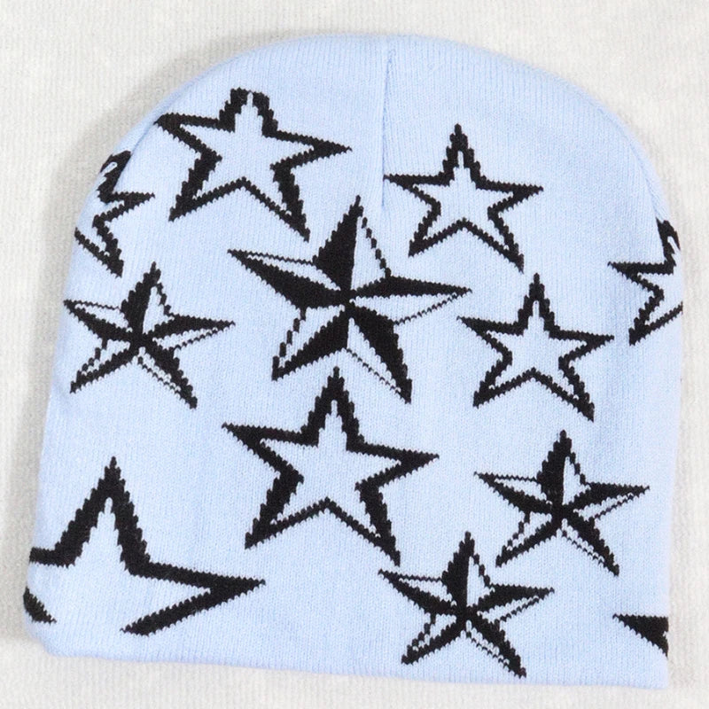 Y2K Star Studded Beanie