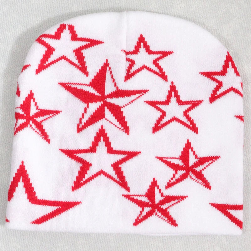 Y2K Star Studded Beanie