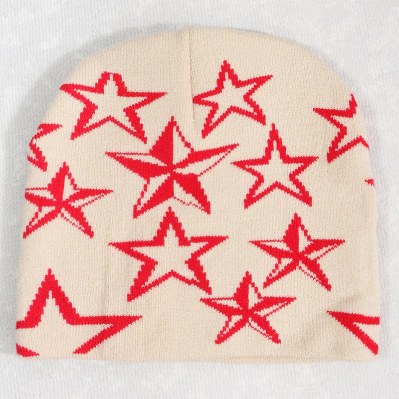 Y2K Star Studded Beanie