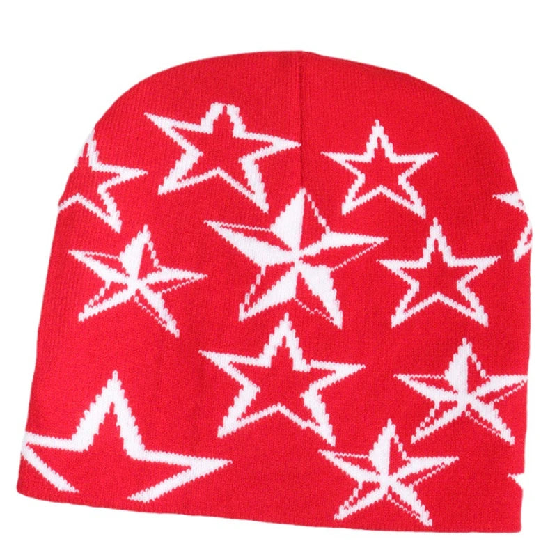 Y2K Star Studded Beanie