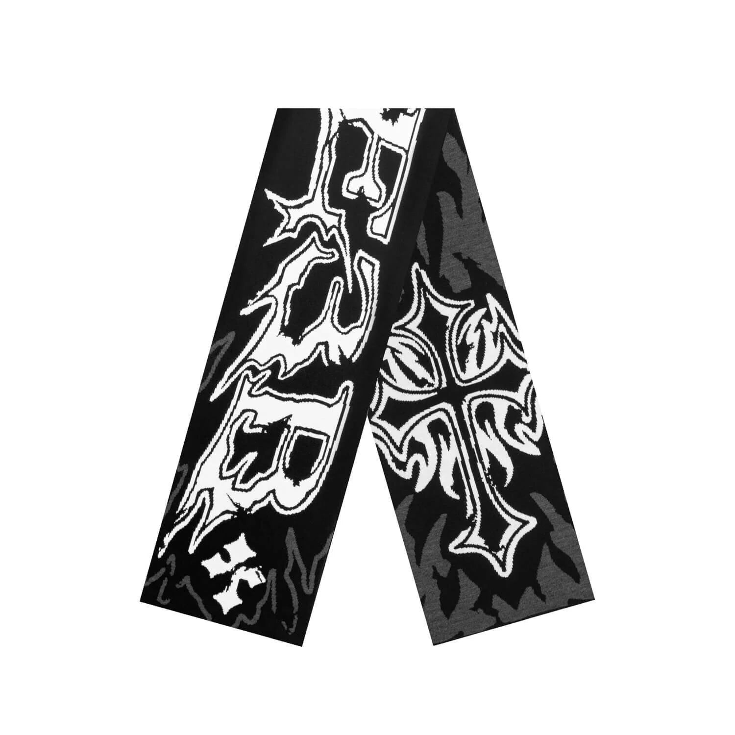 Y2K Streetwear Graphic Design Shawl Scarf