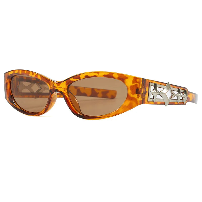 Y2K Style Star Futuristic Sunglasses