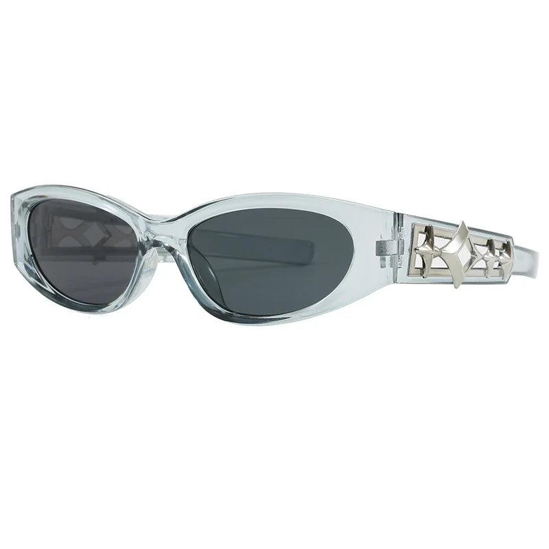 Y2K Style Star Futuristic Sunglasses