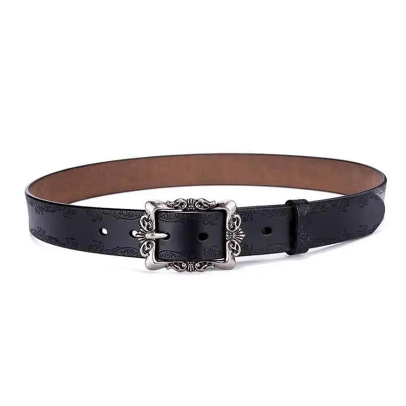 Y2K Subtle Intertwine Leather Belt