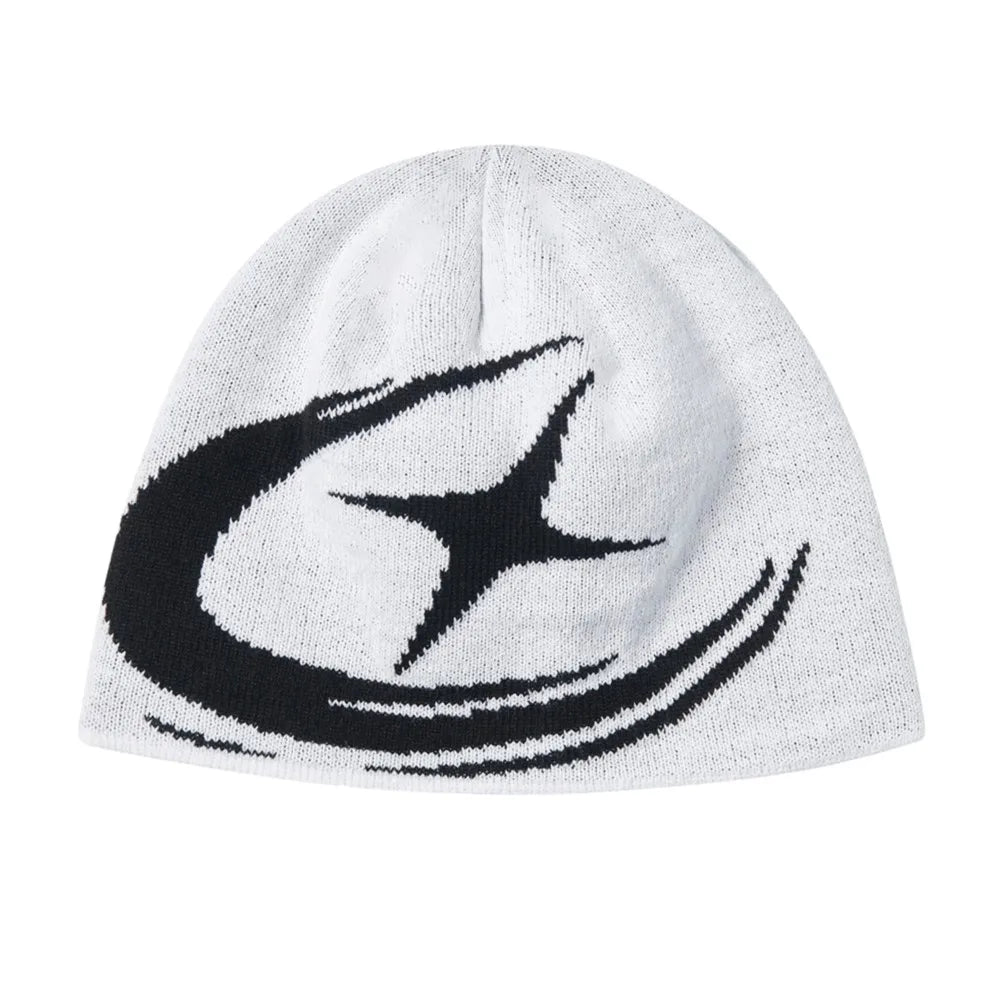 Y2K Summer Star Sky Graphic Beanie