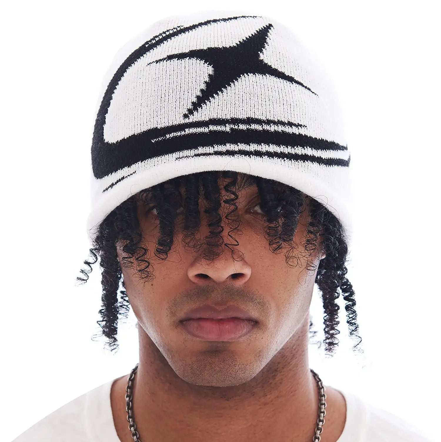 Y2K Summer Star Sky Graphic Beanie