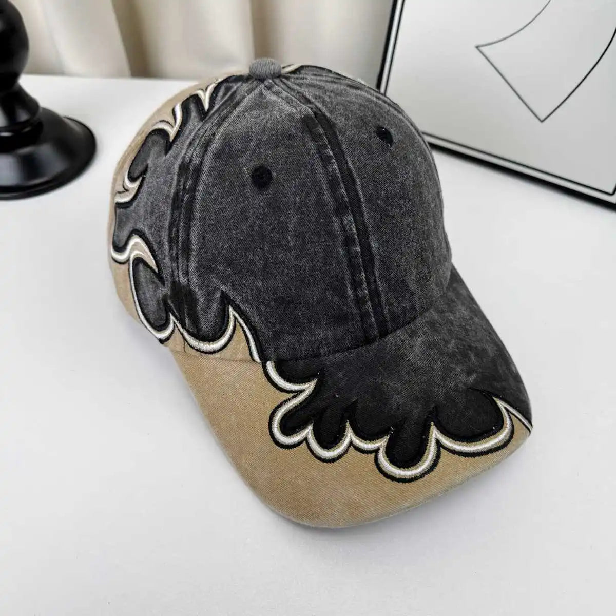 Y2K Summer Sun Embroidered Baseball Cap