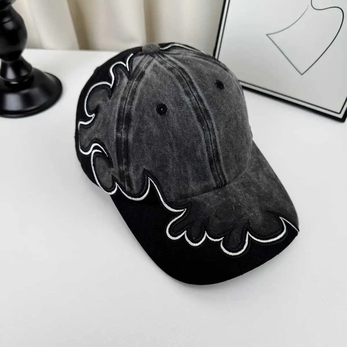 Y2K Summer Sun Embroidered Baseball Cap