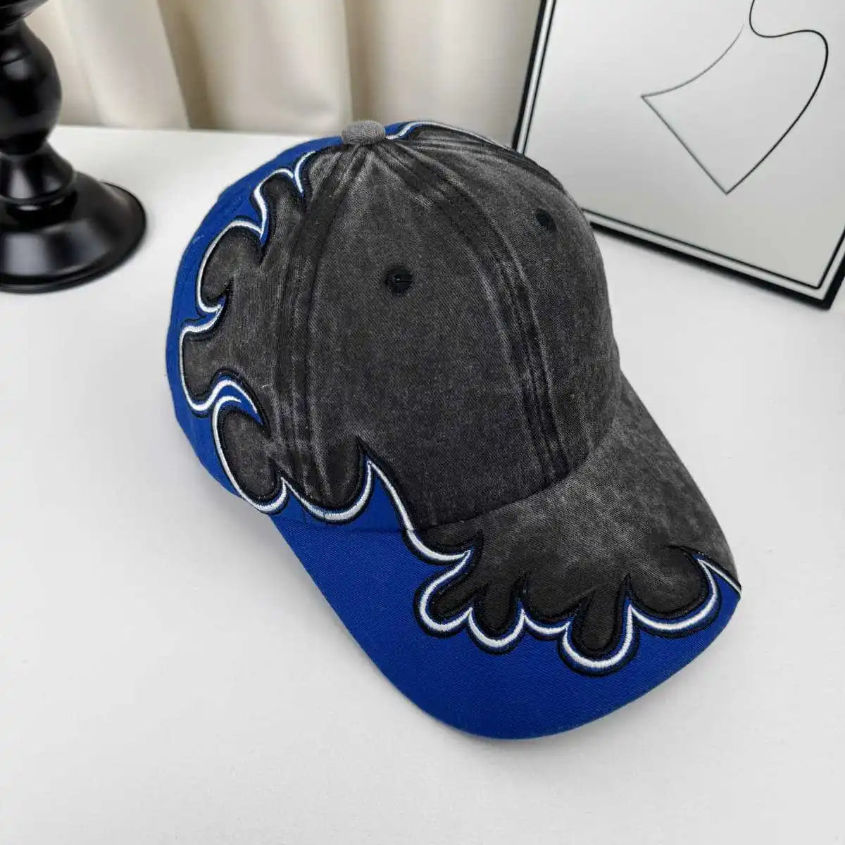 Y2K Summer Sun Embroidered Baseball Cap