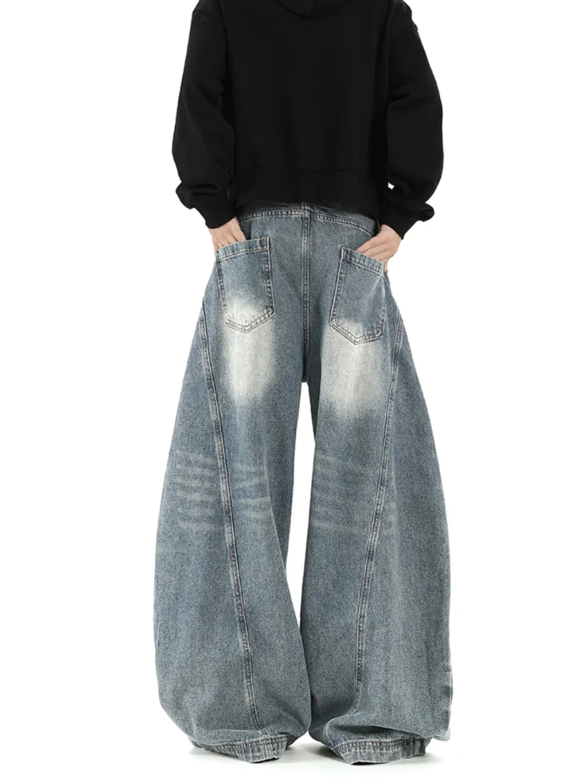 Y2K Super Wide Leg Denim Jeans