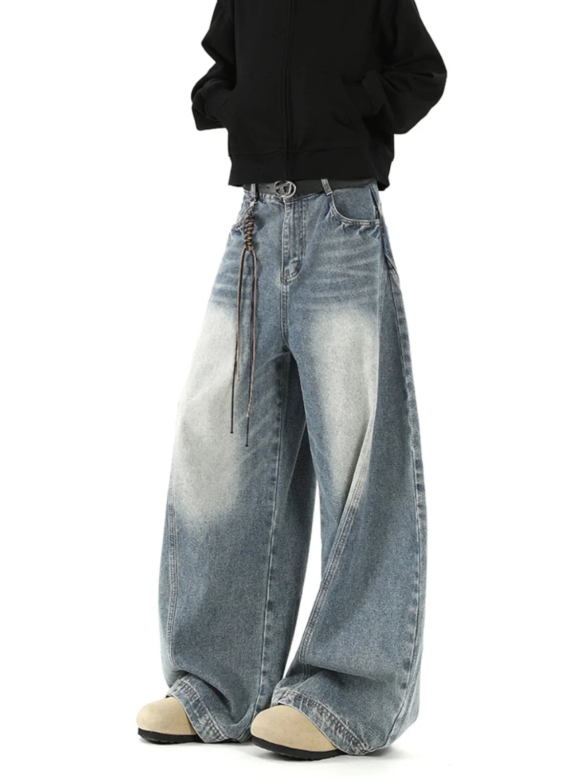 Y2K Super Wide Leg Denim Jeans