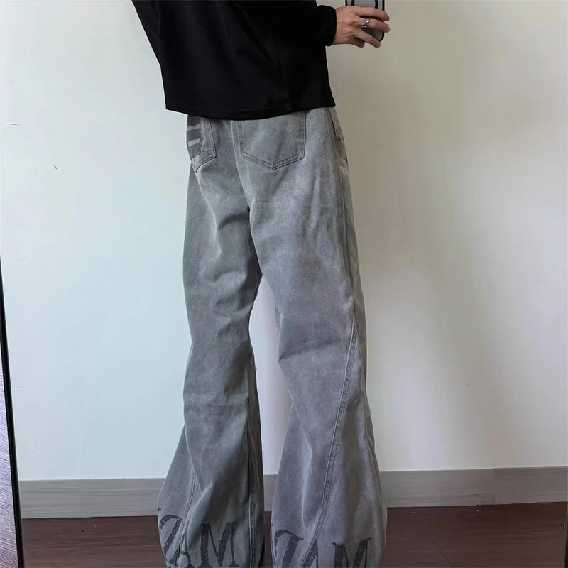 Y2K The "6" Baggy Bootcut Jeans
